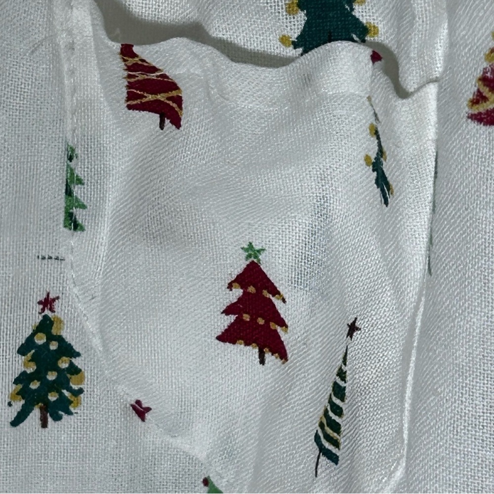 Holiday Tree Pattern Kitchen Baking Cooking Apron - Picture 6 of 9